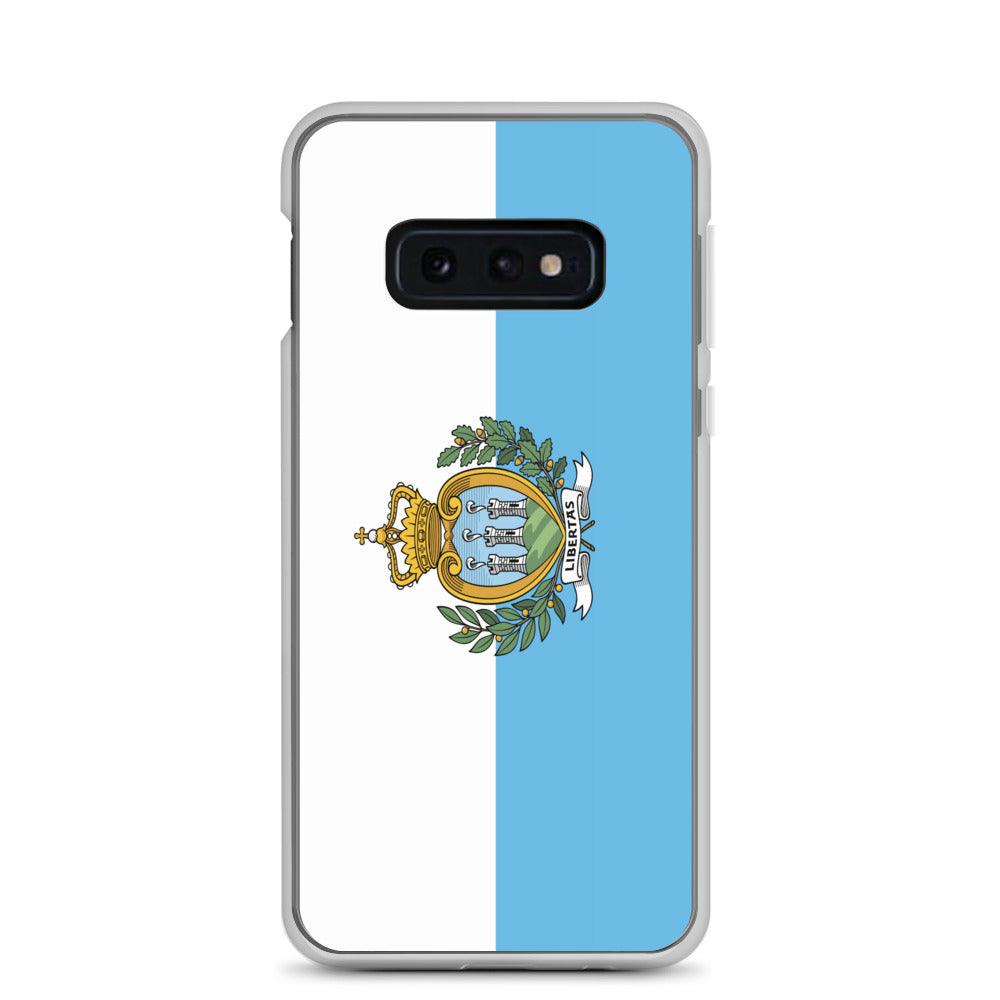 Coque Téléphone Drapeau de Saint-Marin - Pixelforma