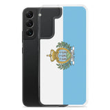 Coque téléphone drapeau de saint-marin - pixelforma