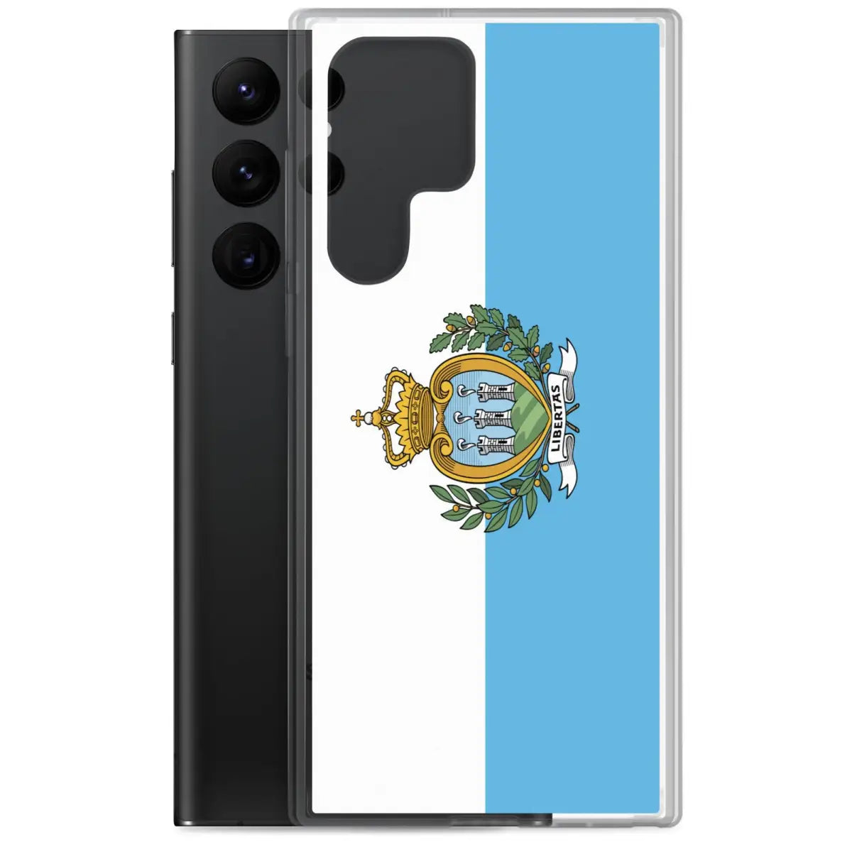 Coque téléphone drapeau de saint-marin - pixelforma