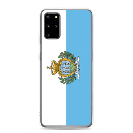 Coque Téléphone Drapeau de Saint-Marin - Pixelforma