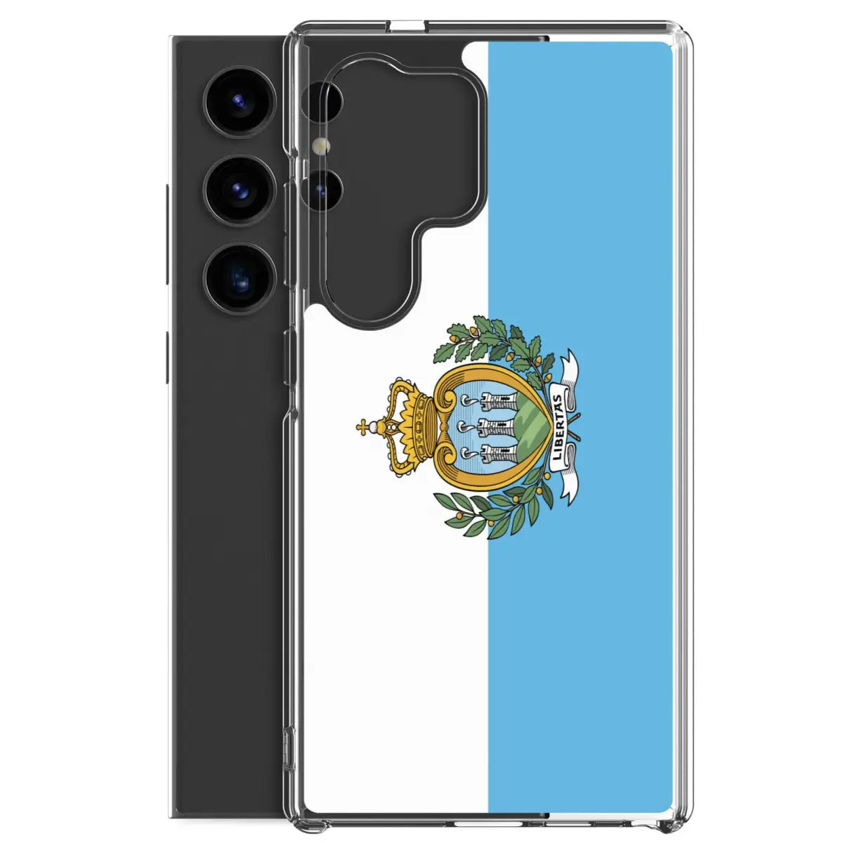 Coque téléphone drapeau de saint-marin - pixelforma