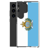 Coque téléphone drapeau de saint-marin - pixelforma