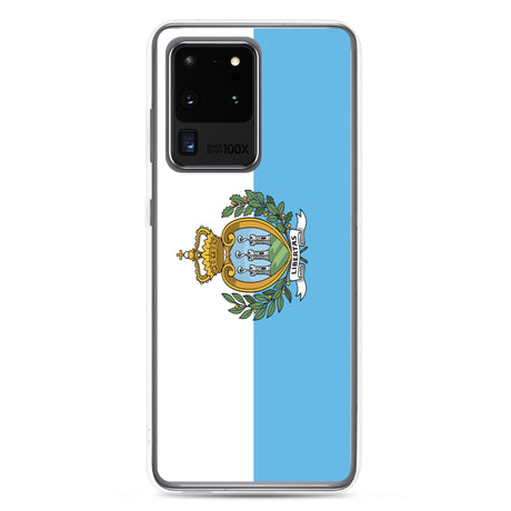 Coque Téléphone Drapeau de Saint-Marin - Pixelforma