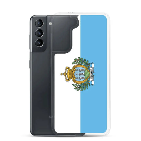 Coque Téléphone Drapeau de Saint-Marin - Pixelforma 