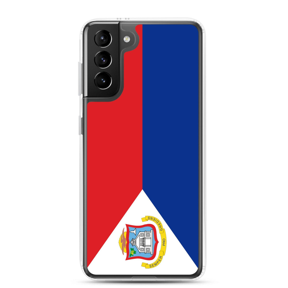 Coque Téléphone Drapeau de Saint-Martin - Pixelforma