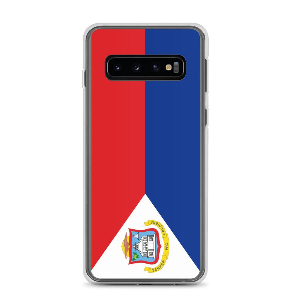 Coque Téléphone Drapeau de Saint-Martin - Pixelforma