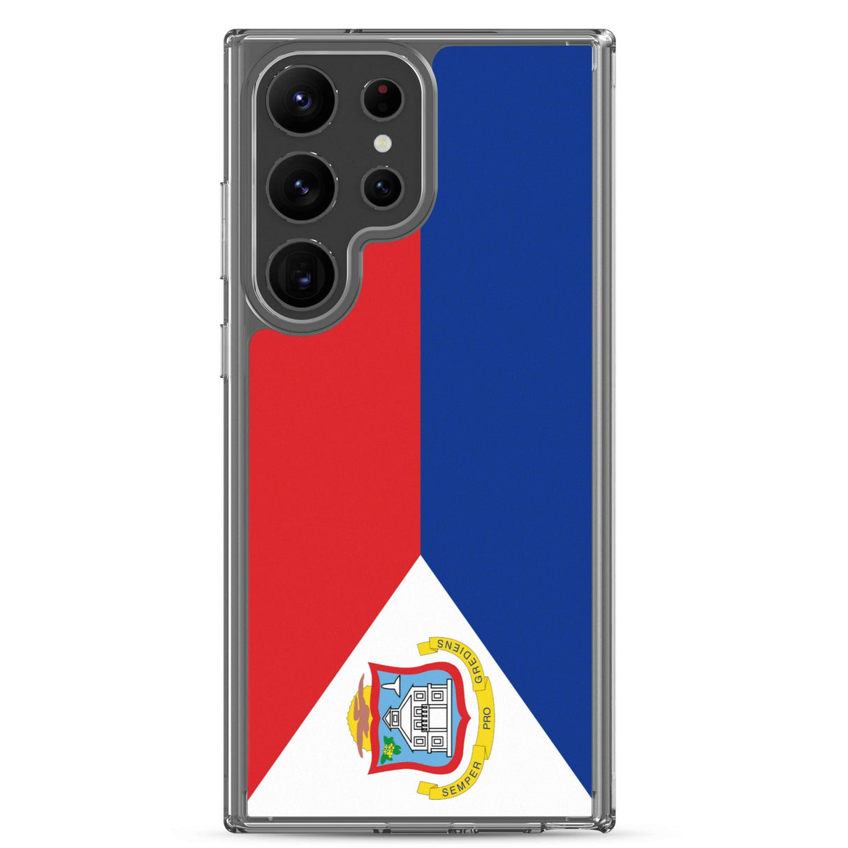 Coque Téléphone Drapeau de Saint-Martin - Pixelforma