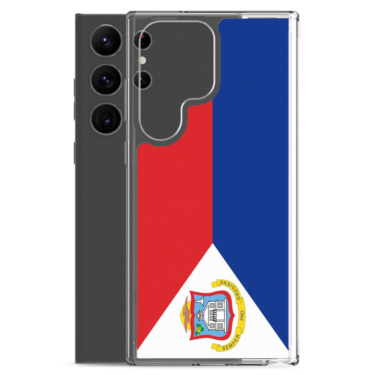 Coque Téléphone Drapeau de Saint-Martin - Pixelforma