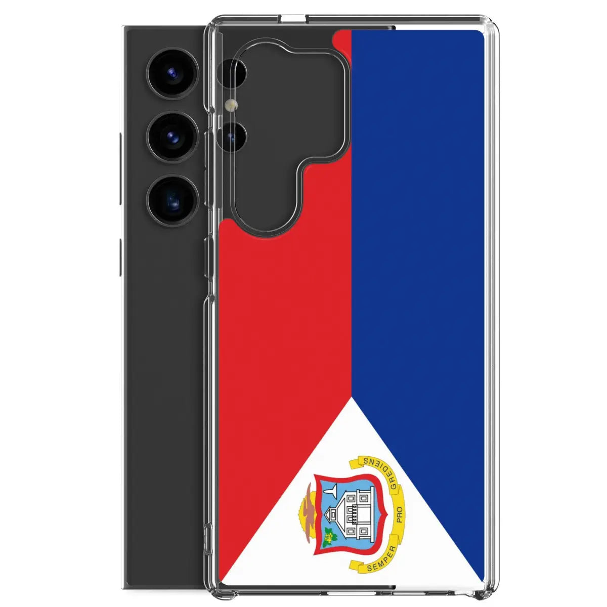 Coque téléphone drapeau de saint-martin - pixelforma