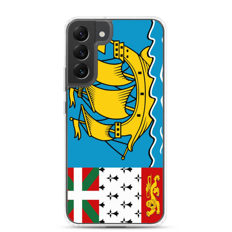 Coque Téléphone Drapeau de Saint-Pierre-et-Miquelon - Pixelforma