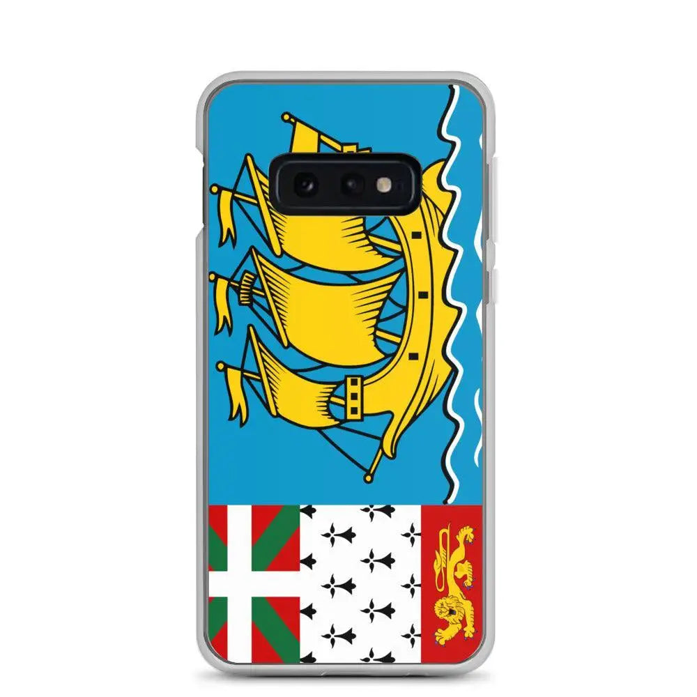 Coque téléphone drapeau de saint-pierre-et-miquelon - pixelforma