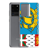 Coque Téléphone Drapeau de Saint-Pierre-et-Miquelon - Pixelforma 