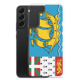 Coque Téléphone Drapeau de Saint-Pierre-et-Miquelon - Pixelforma 