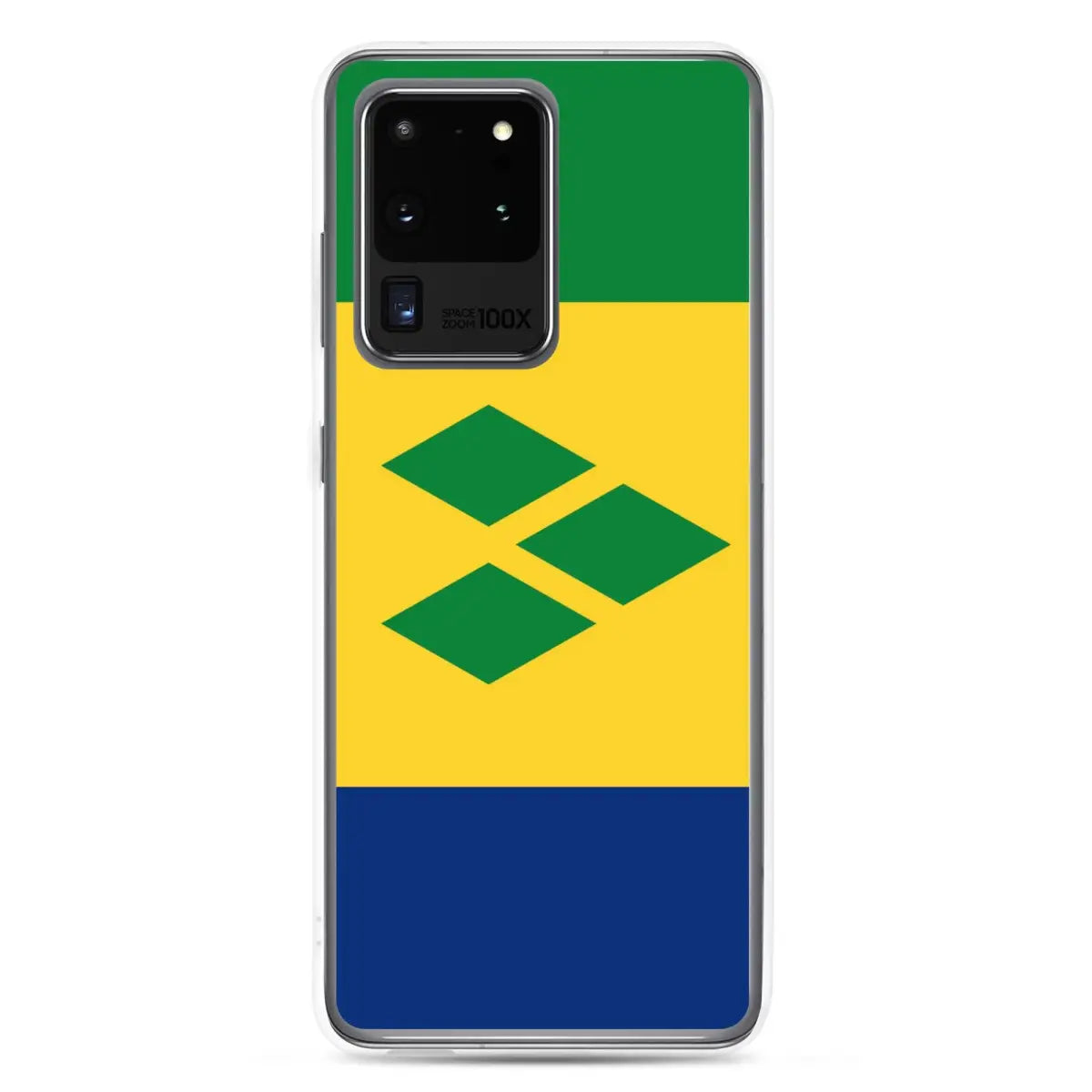 Coque téléphone drapeau de saint-vincent-et-les-grenadines - pixelforma