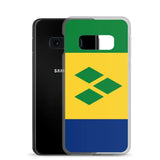 Coque téléphone drapeau de saint-vincent-et-les-grenadines - pixelforma