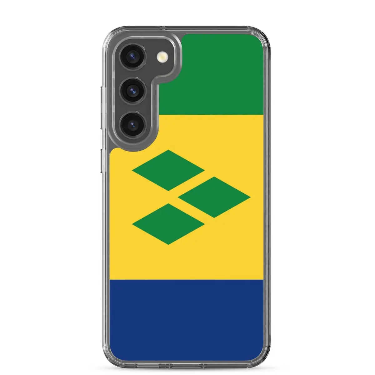 Coque téléphone drapeau de saint-vincent-et-les-grenadines - pixelforma