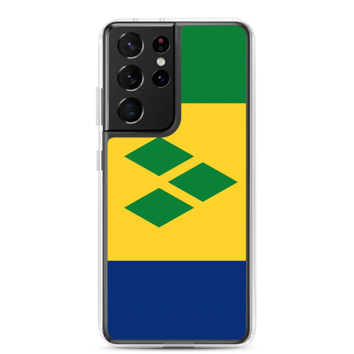 Coque téléphone drapeau de saint-vincent-et-les-grenadines - pixelforma