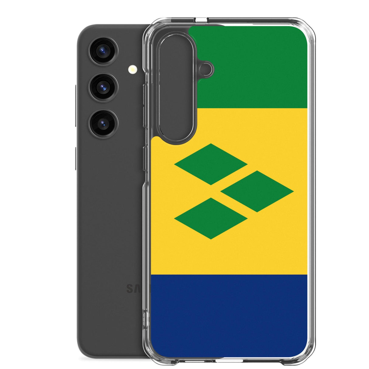 Coque Téléphone Drapeau de Saint-Vincent-et-les-Grenadines - Pixelforma