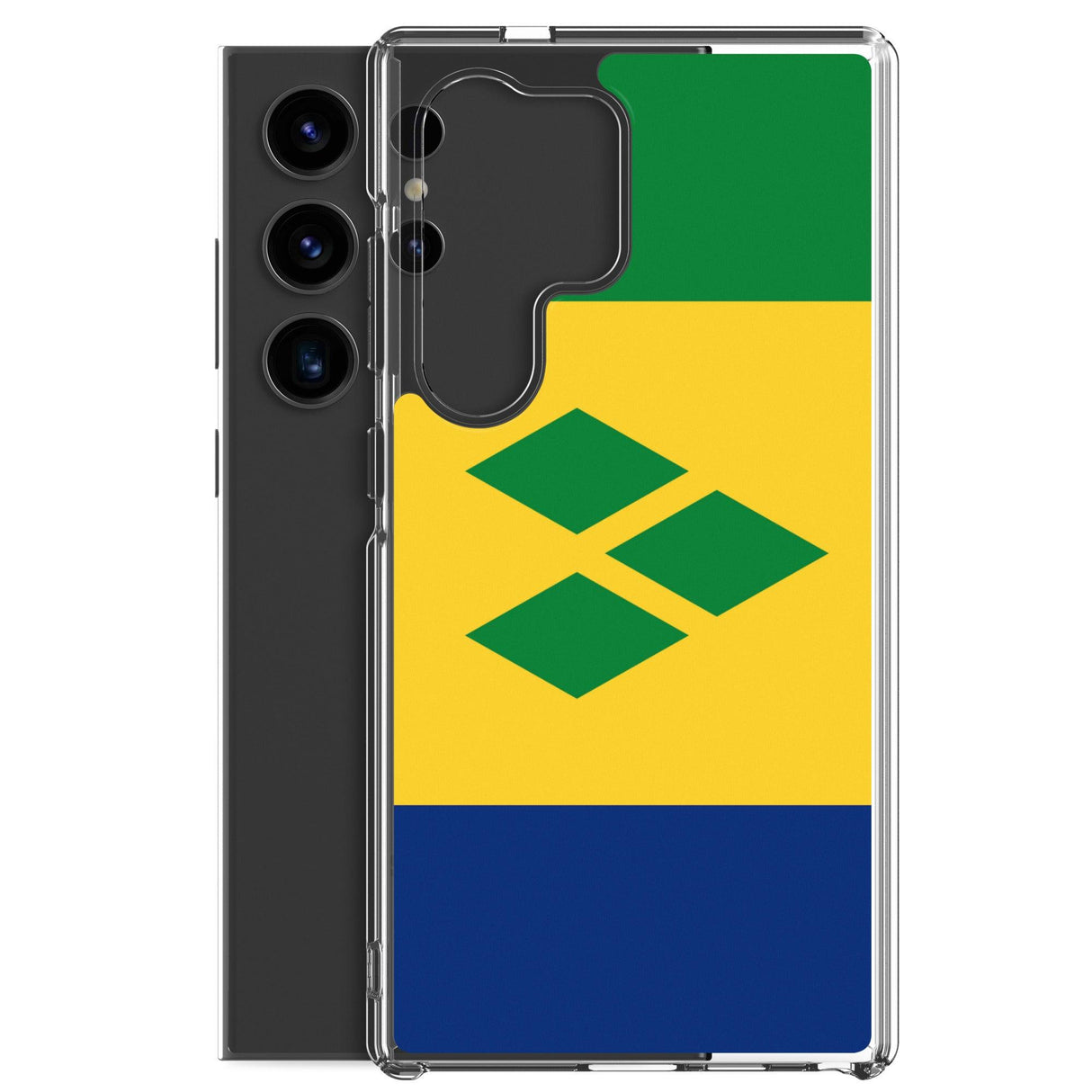 Coque Téléphone Drapeau de Saint-Vincent-et-les-Grenadines - Pixelforma