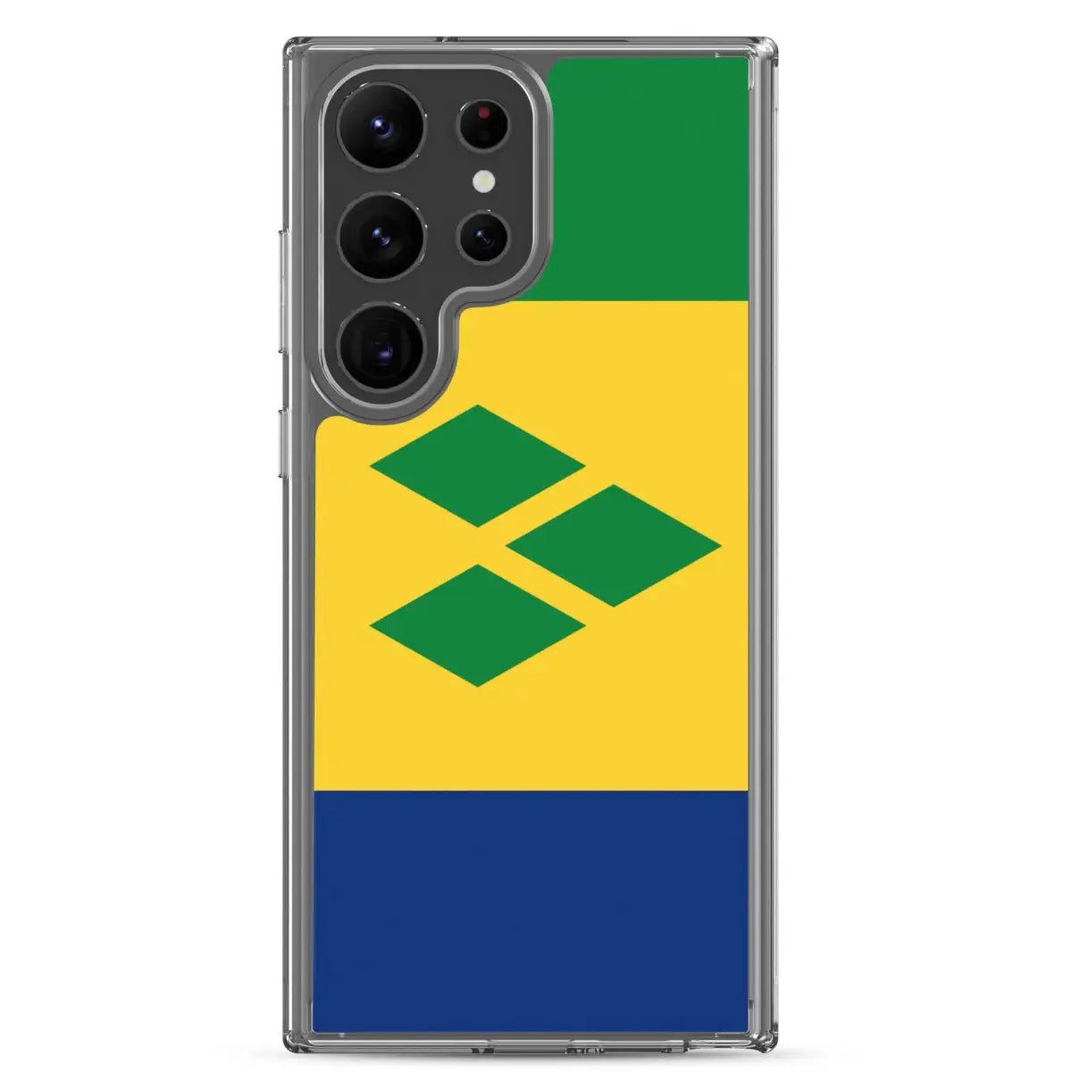Coque téléphone drapeau de saint-vincent-et-les-grenadines - pixelforma