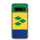 Coque téléphone drapeau de saint-vincent-et-les-grenadines - pixelforma