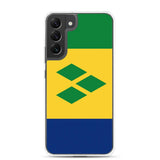 Coque téléphone drapeau de saint-vincent-et-les-grenadines - pixelforma