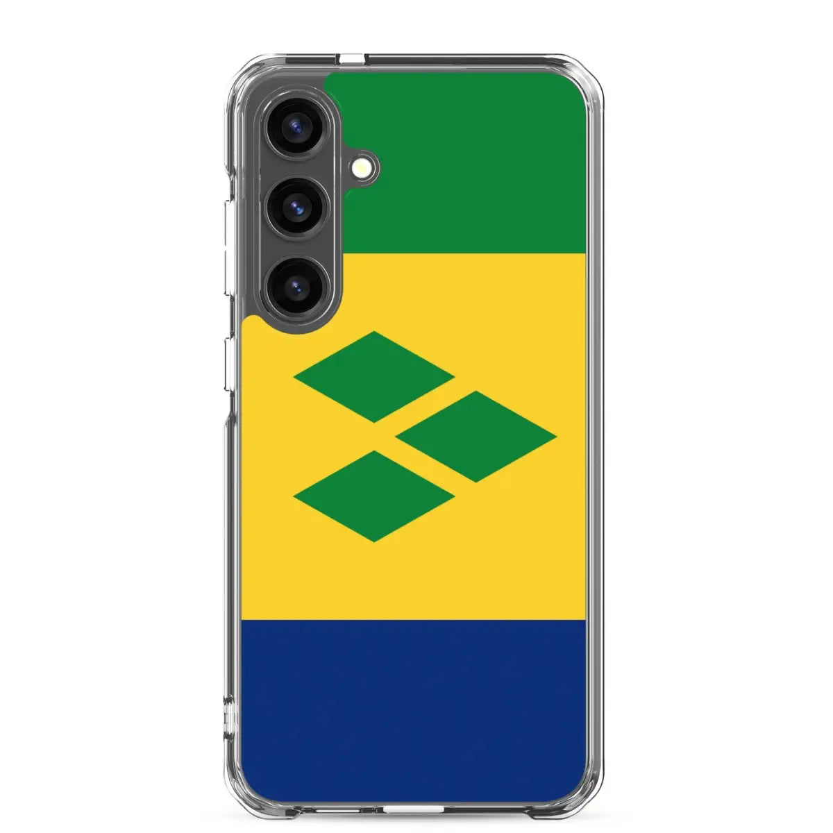 Coque téléphone drapeau de saint-vincent-et-les-grenadines - pixelforma