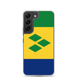 Coque téléphone drapeau de saint-vincent-et-les-grenadines - pixelforma