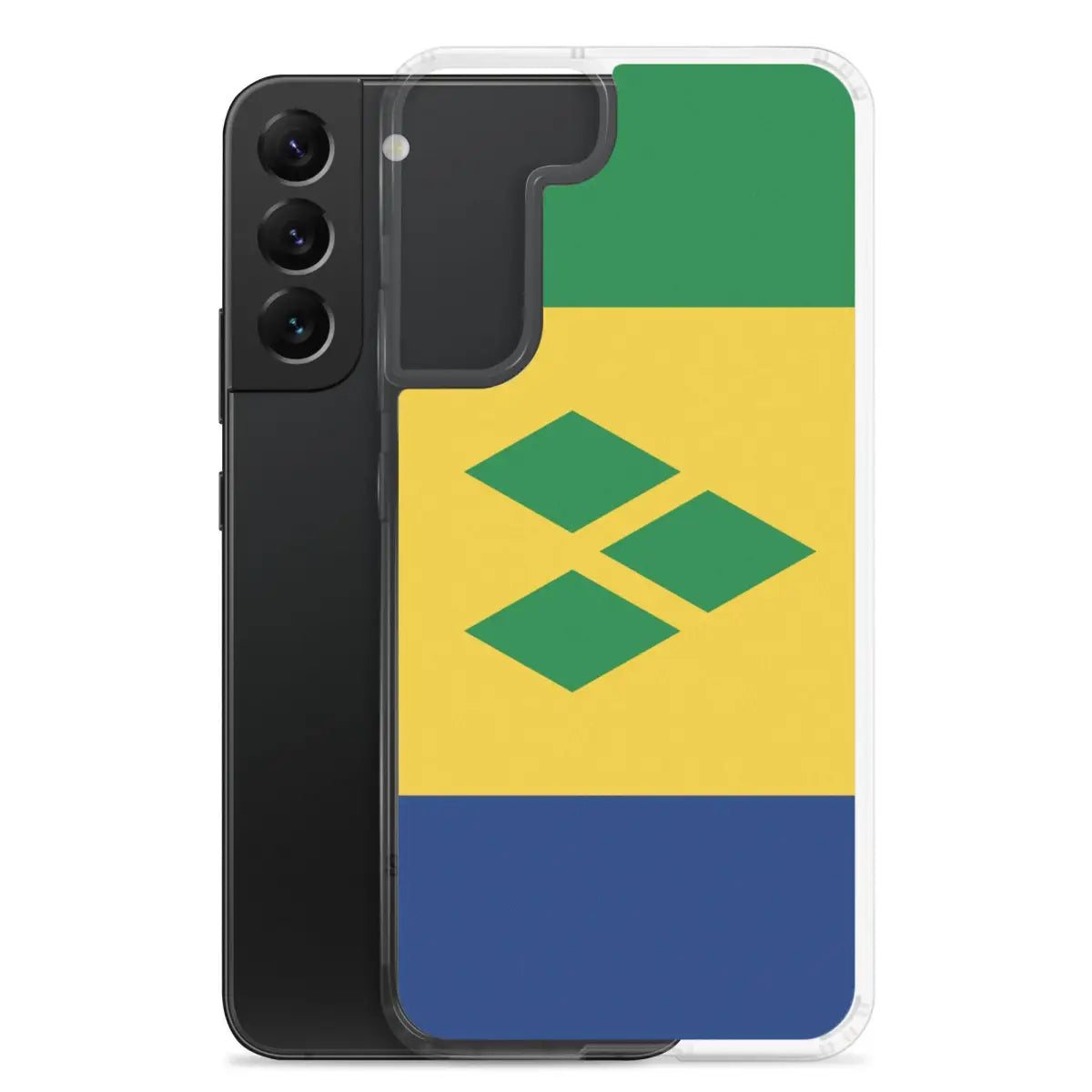 Coque téléphone drapeau de saint-vincent-et-les-grenadines - pixelforma