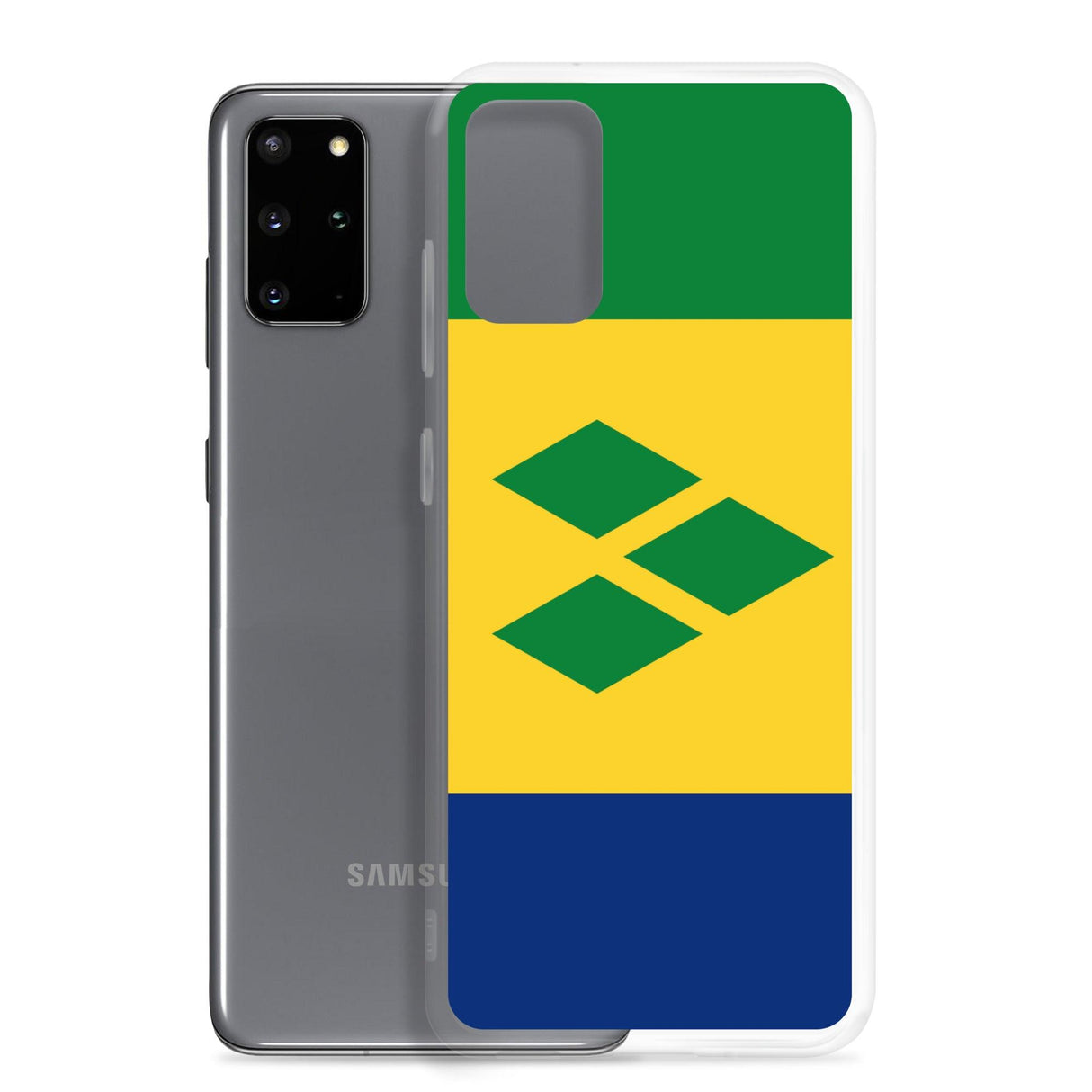 Coque Téléphone Drapeau de Saint-Vincent-et-les-Grenadines - Pixelforma