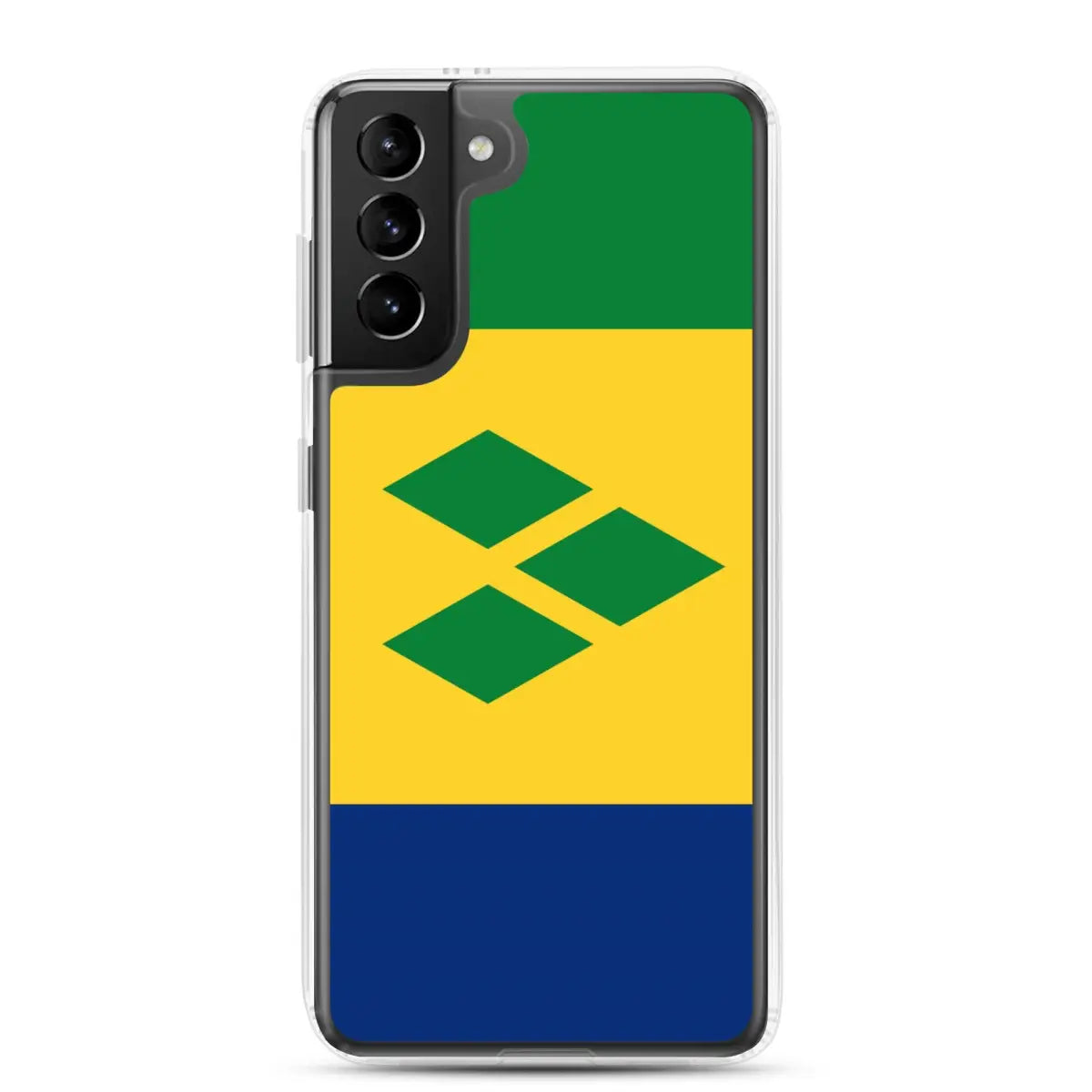Coque téléphone drapeau de saint-vincent-et-les-grenadines - pixelforma
