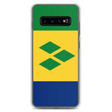 Coque téléphone drapeau de saint-vincent-et-les-grenadines - pixelforma