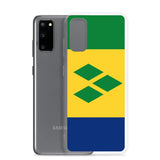 Coque téléphone drapeau de saint-vincent-et-les-grenadines - pixelforma