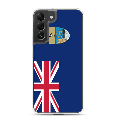 Coque Téléphone Drapeau de Sainte-Hélène, Ascension et Tristan da Cunha - Pixelforma 