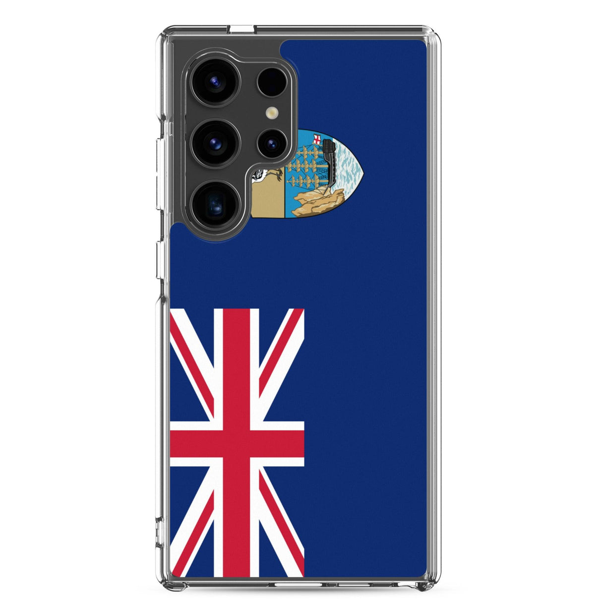 Coque Téléphone Drapeau de Sainte-Hélène, Ascension et Tristan da Cunha - Pixelforma 