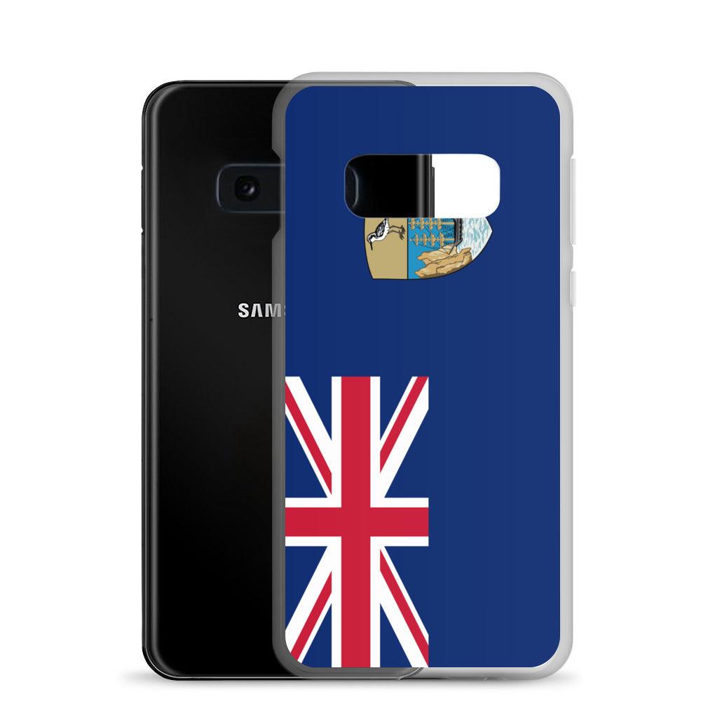 Coque Téléphone Drapeau de Sainte-Hélène, Ascension et Tristan da Cunha - Pixelforma 