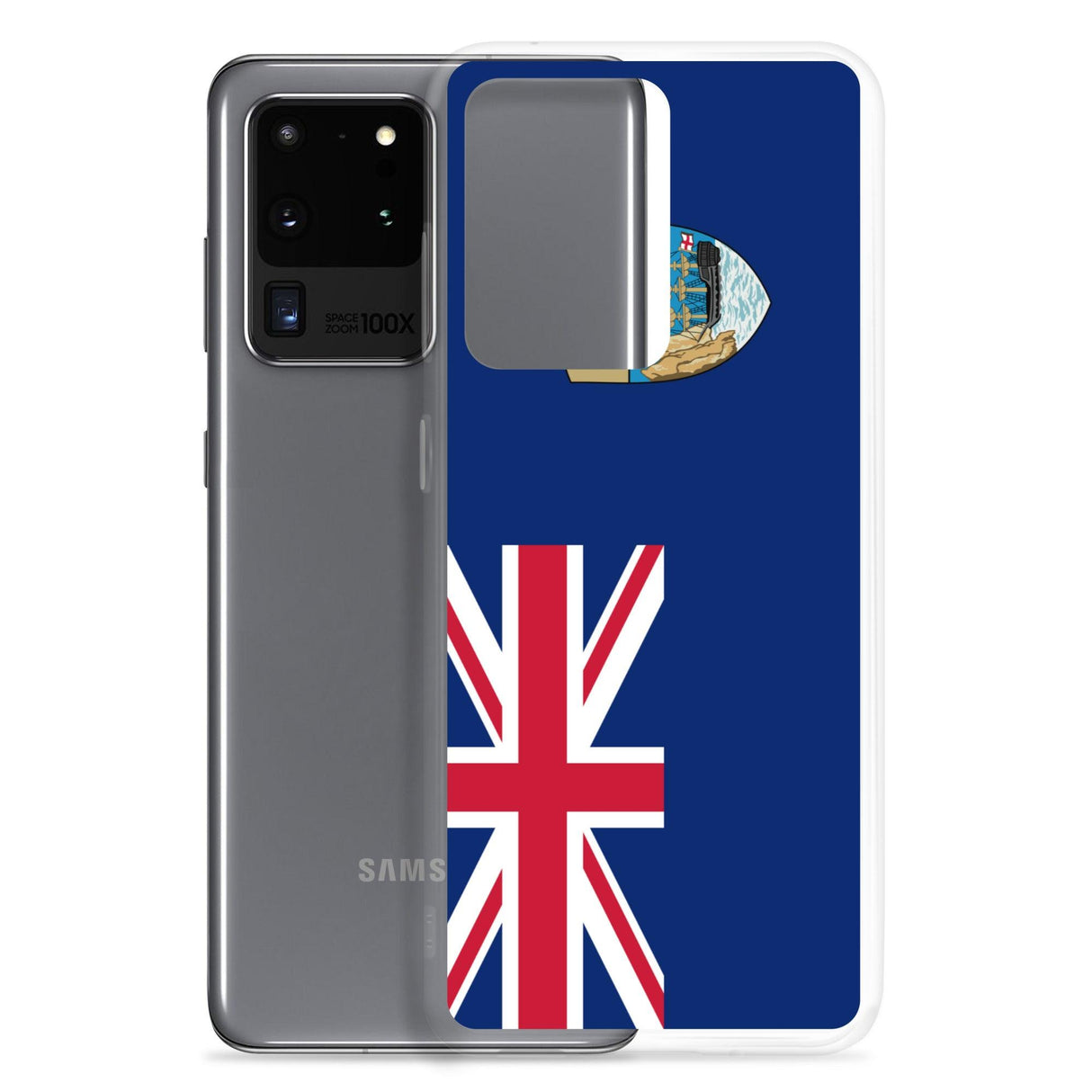 Coque Téléphone Drapeau de Sainte-Hélène, Ascension et Tristan da Cunha - Pixelforma 