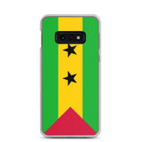 Coque téléphone drapeau de sao tomé-et-principe - pixelforma