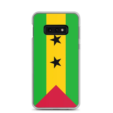 Coque téléphone drapeau de sao tomé-et-principe - pixelforma