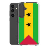 Coque téléphone drapeau de sao tomé-et-principe - pixelforma