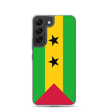 Coque Téléphone Drapeau de Sao Tomé-et-Principe - Pixelforma