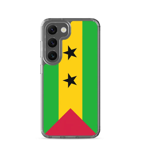 Coque téléphone drapeau de sao tomé-et-principe - pixelforma