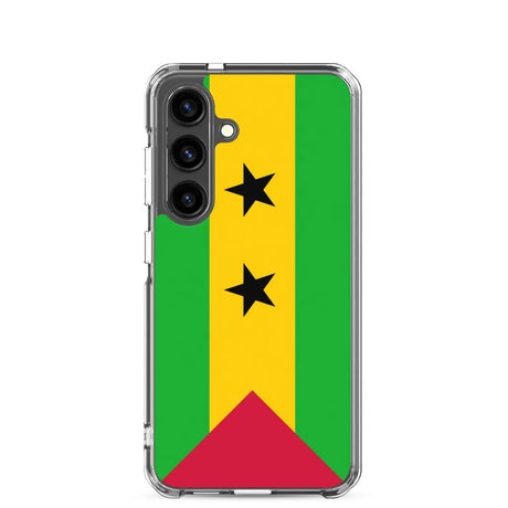 Coque téléphone drapeau de sao tomé-et-principe - pixelforma