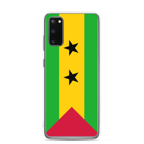 Coque téléphone drapeau de sao tomé-et-principe - pixelforma
