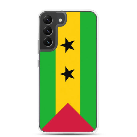 Coque téléphone drapeau de sao tomé-et-principe - pixelforma