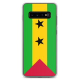 Coque téléphone drapeau de sao tomé-et-principe - pixelforma