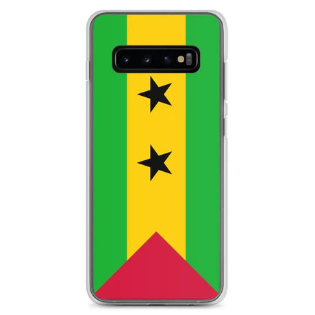 Coque téléphone drapeau de sao tomé-et-principe - pixelforma