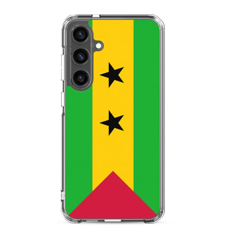 Coque téléphone drapeau de sao tomé-et-principe - pixelforma
