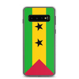 Coque téléphone drapeau de sao tomé-et-principe - pixelforma