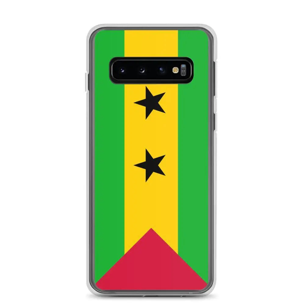 Coque Téléphone Drapeau de Sao Tomé-et-Principe - Pixelforma 